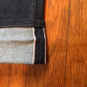 Men’s Slim Fit Raw Selvage Denim Jeans - 32x32